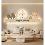 Wall Art Manufacturer - OEM/ODM Custom Animal Crystal Porcelain LED Clock