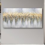 Oil Painting Manufacturer - OEM/ODM Custom Large Gold Mural Abstract Wall Art