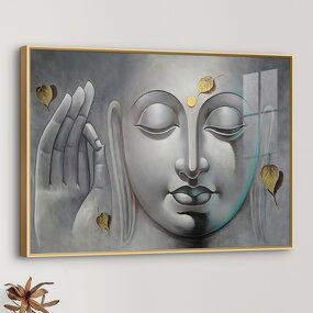 Porcelain Painting Manufacturer - OEM/ODM Custom Buddha Statue Religious Wall Art