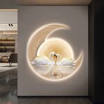 Animal Painting Manufacturer - OEM/ODM Custom Swan Exquisitely Carved Porcelain