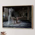 Porcelain Art Manufacturer - OEM/ODM Custom Black White Dance Women Nude Art