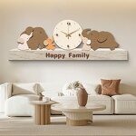 Wall Art Manufacturer - OEM/ODM Custom Animal Crystal Porcelain LED Clock