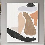 Abstract Art Manufacturer - OEM/ODM Custom UV Printing Girl Room Wall Decoration