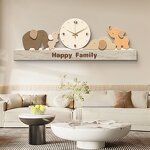 Wall Art Manufacturer - OEM/ODM Custom Animal Crystal Porcelain LED Clock