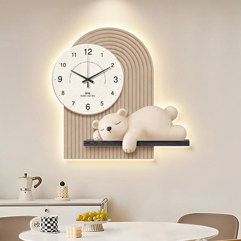 Wall Clock Manufacturer - OEM/ODM Custom Modern Beer Uv Cutting LED Clock