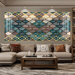 Canvas Art Manufacturer - OEM/ODM Custom Names of Allah Calligraphy Painting