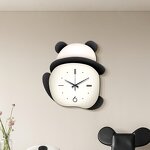 Wall Clock Manufacturer - OEM/ODM Custom Cute Panda Crystal Porcelain Clock