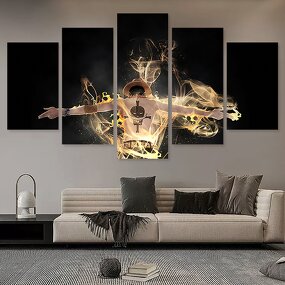 Canvas Art Manufacturer - OEM/ODM Custom Five Piece Classic Comic Wall Art