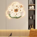 Wall Clock Manufacturer - OEM/ODM Creative Nordic Flower LED Acrylic Clock