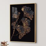 Porcelain Painting Manufacturer - OEM/ODM Custom Leaf Crystal Porcelain Wall Art