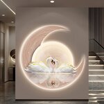 Animal Painting Manufacturer - OEM/ODM Custom Swan Exquisitely Carved Porcelain