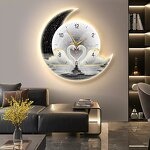 Wall Clock Manufacturer - OEM/ODM Custom Crystal Porcelain Painting LED Clock