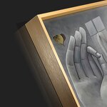 Porcelain Painting Manufacturer - OEM/ODM Custom Buddha Statue Religious Wall Art