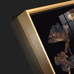 Porcelain Painting Manufacturer - OEM/ODM Custom Leaf Crystal Porcelain Wall Art