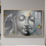 Porcelain Painting Manufacturer - OEM/ODM Custom Buddha Statue Religious Wall Art