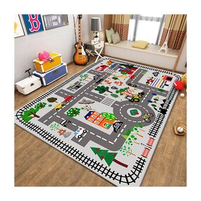 Play Mat Manufacturer - OEM/ODM Custom Newborn Traffic Highway Map Mat