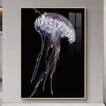 Luminous Art Manufacturer - OEM/ODM Custom Jellyfish 3D Poster Home Decoration