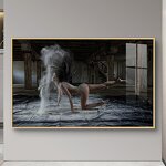 Porcelain Art Manufacturer - OEM/ODM Custom Black White Dance Women Nude Art