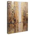 Oil Painting Manufacturer - OEM/ODM Custom Handmade Retro Abstract Decorative Mural
