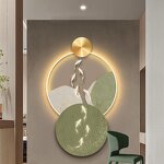 LED Painting Manufacturer - OEM/ODM Custom Minimalist Nine Fish Acrylic Art