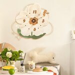 Wall Clock Manufacturer - OEM/ODM Creative Nordic Flower LED Acrylic Clock