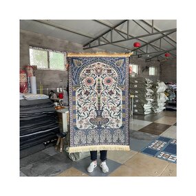 Prayer Mat Manufacturer - OEM/ODM Custom Arab Muslim Plush Jacquard Carpet