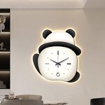 Wall Clock Manufacturer - OEM/ODM Custom Cute Panda Crystal Porcelain Clock
