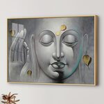 Porcelain Painting Manufacturer - OEM/ODM Custom Buddha Statue Religious Wall Art