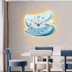 Wall Clock Manufacturer - OEM/ODM Custom Nordic Creative Abstract LED Art Clock