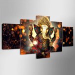 Religious Painting Manufacturer - OEM/ODM Custom Indian Buddha Statue Canvas Set