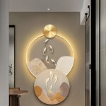 LED Painting Manufacturer - OEM/ODM Custom Minimalist Nine Fish Acrylic Art