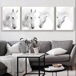 Animal Painting Manufacturer - OEM/ODM Custom Horse Canvas Transparent Wall Art