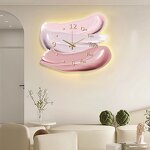 Wall Clock Manufacturer - OEM/ODM Custom Nordic Creative Abstract LED Art Clock