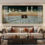 Canvas Painting Manufacturer - OEM/ODM Custom Islamic Mosque Mecca Wall Art