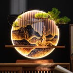 Table Decoration Manufacturer - OEM/ODM Custom Chinese 3D Tree-root LED Lighting