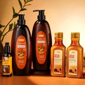 Hair Care Set Manufacturer - TWG RTS Argan Oil Nourishing Moisturizing