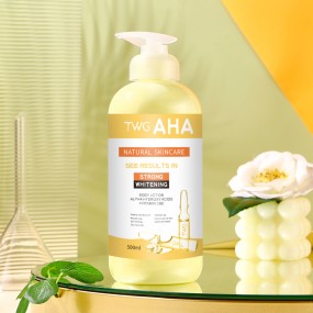 Body Lotion Factory - TWG OEM Factory AHA Fruit Acid Vitamin C