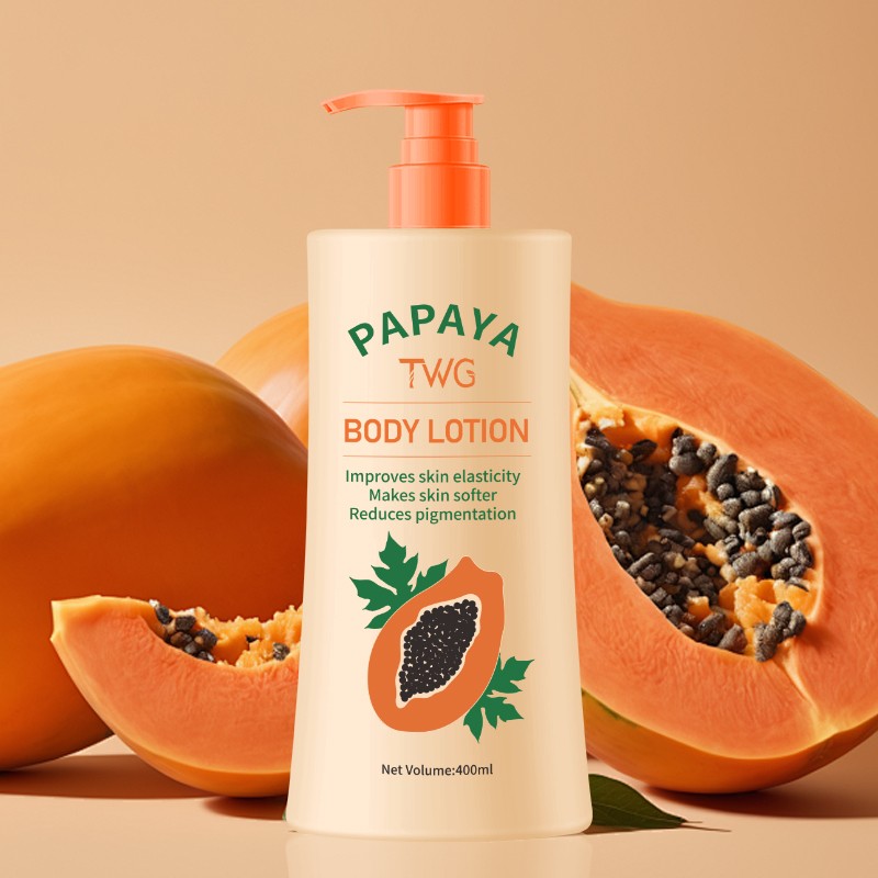 Body Lotion Factory - TWG RTS Hot Sale Papaya Brightening 400ml