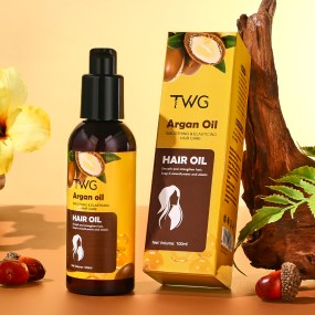 Hair Oil Manufacturer - TWG High Selling Argan Smoothing Elasticing
