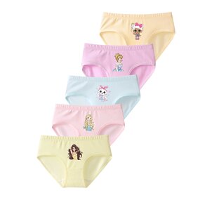 Girls Cotton Briefs Manufacturer - Wholesale Printed Cartoon OEM