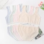 Girls Vest Bra Factory - Development Period Cotton Junior