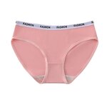 Girls Panties Factory - Chic Mid-Waist Solid Color OEM