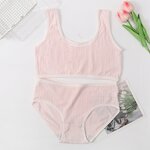 Girls Vest Bra Factory - Development Period Cotton Junior