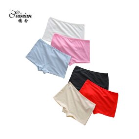 Girls Cotton Panties Factory - Summer Winter Solid Color OEM