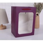 Paper Bag Manufacturer - OEM/ODM Custom PVC Window Shopping Gift Bag