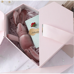 Candy Gift Box Manufacturer - OEM/ODM Custom Pink Cardboard Heart Shaped Box