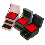 Cosmetics Box Manufacturer - OEM/ODM Custom Slide Drawer 2 Tier Gift Box