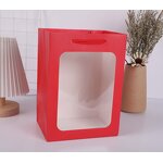 Paper Bag Manufacturer - OEM/ODM Custom PVC Window Shopping Gift Bag