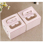 Cake Box Manufacturer - OEM/ODM Custom Pink Cardboard Bento Box