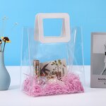 PVC Bag Manufacturer - OEM/ODM Custom Clear Logo Print Small Tote Bag